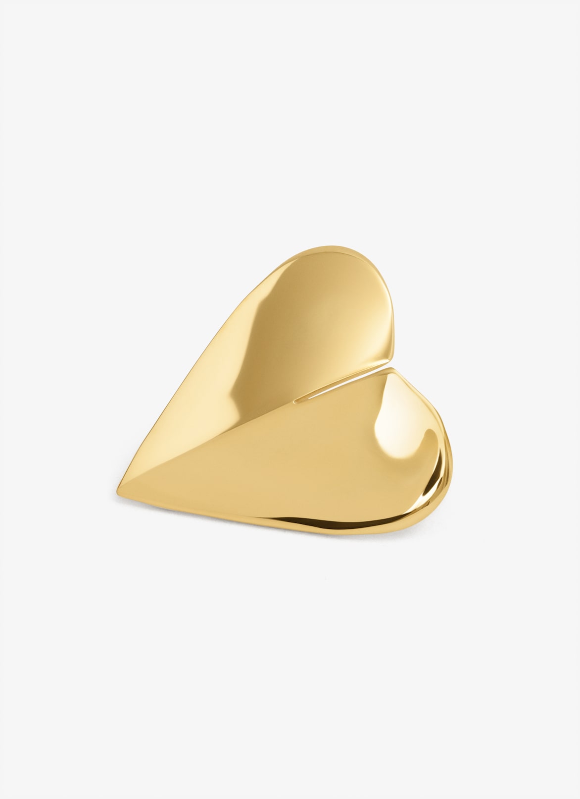 LE CŒUR MINI TORN EARRINGS ALAÏA GOLD LE CŒUR MINI TORN EARRINGS